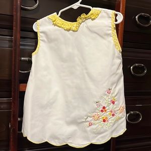 The Proper Peony Bee Swing Top with bloomers